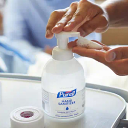 Purell hand sanitizer